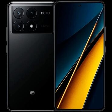 redmi poco m3 qiymeti: Poco X6 Pro 5G, 512 ГБ, цвет - Черный, Сенсорный, Отпечаток пальца, Face ID