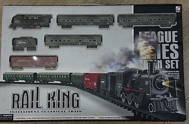 жд тупик: Железнодорожный набор Rail King – Intelligent Classical Train (League — 1