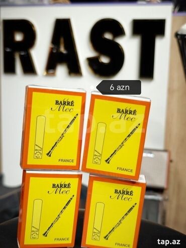 Digər ləvazimatlar: Saksafon ve klarnet trosları, qamışları Rast musiqi alətləri mağazalar -da lalafo.az — 5 Digər ləvazimatlar: Saksafon ve klarnet trosları, qamışları Rast musiqi alətləri mağazalar — 5