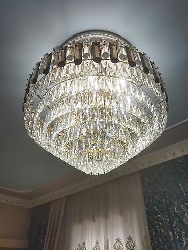 lüstür altı: Çılçıraq, 10 və daha çox lampa, Xrustal — 2
