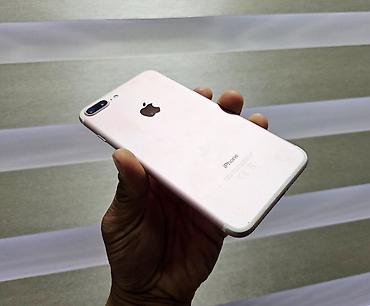 айфон 7 плюс 64: IPhone 7 Plus, Б/у, 32 ГБ, Rose Gold, Защитное стекло, Чехол — 9