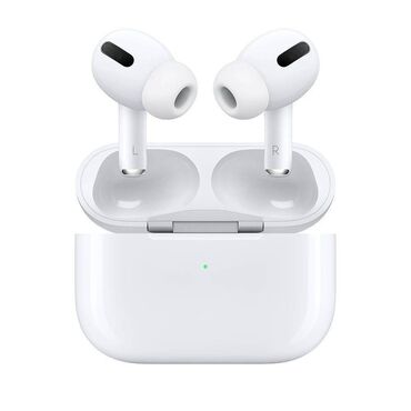 Qulaqlıqlar: Qulaqlıq Airpods Pro Sensorlu idarəetmə: Musiqini başlatmaq, telefon