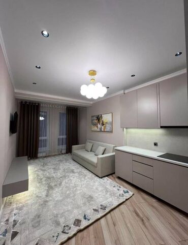 Продажа квартир: 1 комната, 46 м², Элитка, 3 этаж, Евроремонт