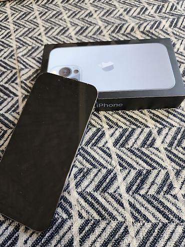 iphone 16 pro 2 ci el: IPhone 13 Pro, 256 GB, Sierra Blue, Face ID, Zəmanət, Barmaq izi — 5