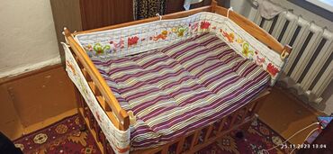 кровать качалка детская: Односпальная кровать, Для девочки, Для мальчика, Б/у