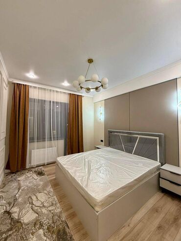квартира элебаева: 2 комнаты, 77 м², Элитка, 8 этаж, Дизайнерский ремонт