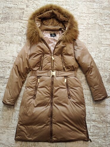 кожа куртка: Женская куртка XL, цвет - Капучино