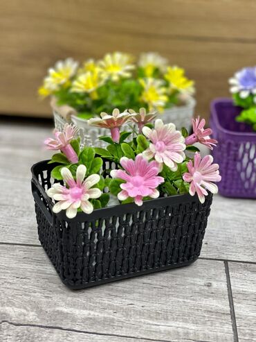 Süni güllər: Dekor dibçekler — 24