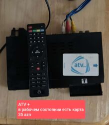 аудио ресивер: ATV Plus peyk TV qəbuledicisi - Brend: ATV Plus (ATV+ kart dəstəyi) -