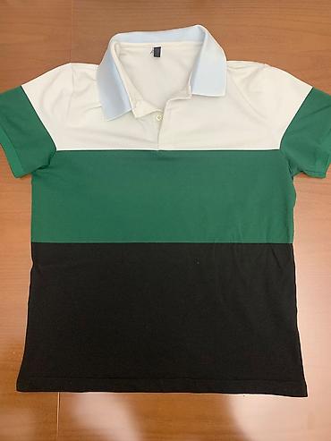 cins koynək: Rəngli zolaqlı polo köynək - Model: qısaqol, klassik polo yaxa, 2 — 1