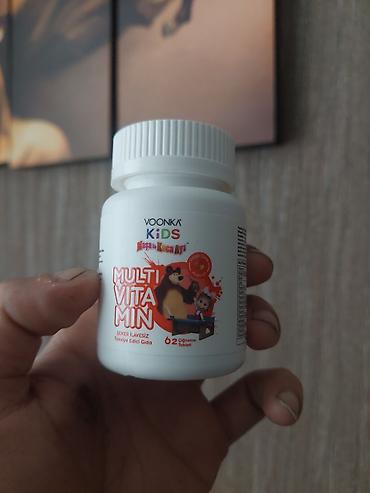doğal taş: Voonka Kids “Maşa ile Koca Ayı” Multivitamin – uşaqlar üçün çeynənən — 4