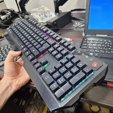 logitech mk470: Клавиатура, Bloody, Мембранная, Проводное подключение, Размер: 100% — 5