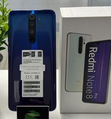 redmi note 12 pro: Redmi Note 8 Pro, 128 GB, rəng - Göy, Sənədlərlə