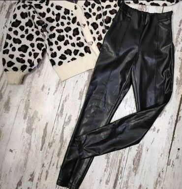 latex pantalone: XL (EU 42), High rise, Other type