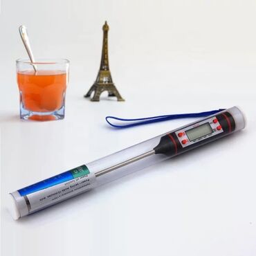 qida termometri: Termometr Termometr -50•C~ +300•C Qidanın, mayenin, etin ve s