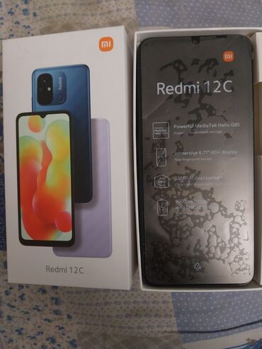 Xiaomi: Xiaomi, Redmi 12C, Новый, 128 ГБ, цвет - Серый, 2 SIM