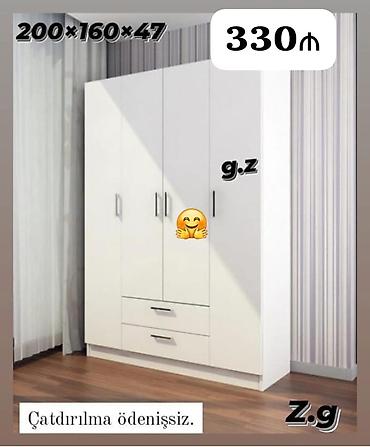 işlənmiş paltar şkafı: Dolab yeni qarderob paltar dolabı — 1