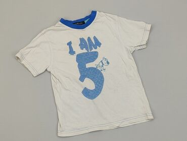 T-shirts: T-shirt, George, 5-6 years, 110-116 cm, condition - Good