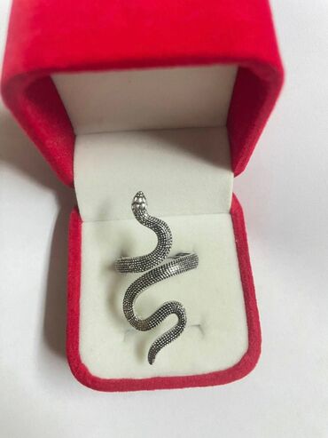 Prstenje: 🌟Prsten u obliku zmije – modni statement dodatak Prsten zmija Podesiv — 16