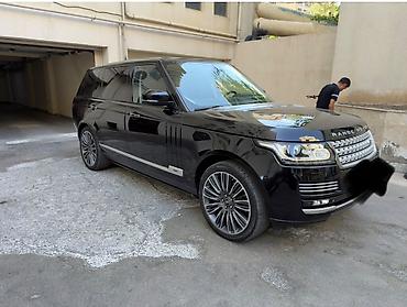 Land Rover: Range Rover (L405) – qara rəngli, tam ölçülü lüks SUV masın ıdeal — 2