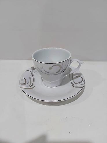 sudağıtmayan fincanlar: Çay dəsti, 6 nəfərlik — 1