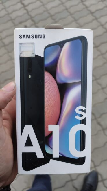 redmi note 10 pro satilir: Samsung Galaxy A10s, 32 GB, rəng - Qara, Barmaq izi, İki sim kartlı, Face ID