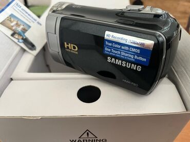 видеокамера: Samsung HMX F90 52x zoom videokamera yeni plenkada full complekt