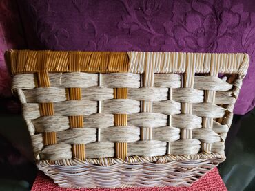 Ostalo posuđe: Korpa nova,vintaz nemacka,plasticifirana,rucni rad. Korpa — 12