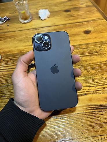 iphone 15 yeni: IPhone 15, 128 GB, Midnight, Face ID — 2