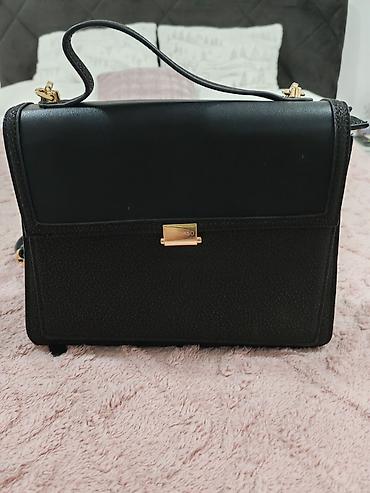 vera pelle torbe: Duki Daso ženska torba – elegantna crna crossbody/shoulder torba - — 1