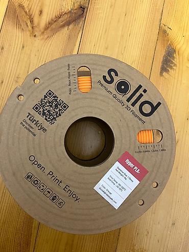 pla filament: Çox çox az istifade olunub.Baxanda bilinir onsuz.Qullugu vaxti — 8