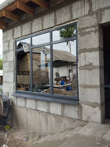 окно двер: Буюртмага Пластиктен жасалган терезелер, Мансард үчүн терезелер