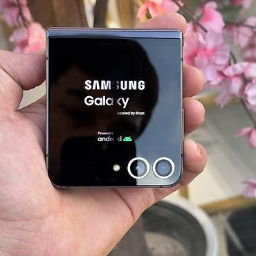 note 2: Samsung Galaxy Z Flip 5, Б/у, 512 ГБ, цвет - Черный, 1 SIM, eSIM — 2