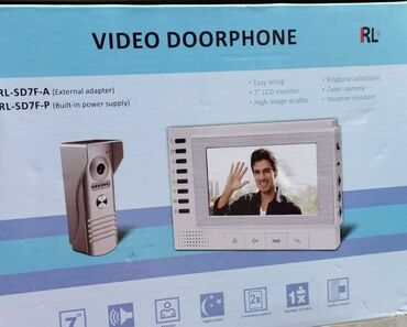 Videomüşahidə: RL video domofon dəsti. Bu dəstə asan quraşdırma üçün lazım olan hər