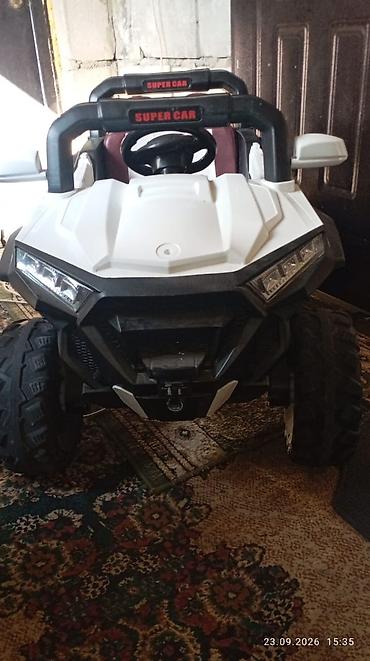 велосипеды galaxy: Детский электромобиль-внедорожник “SUPER CAR” - Тип: электрический — 1