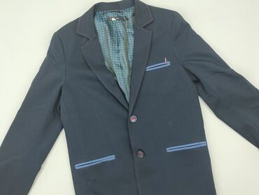 sukienka letnia niebieska: Blazer, 12 years, 146-152 cm, condition - Very good