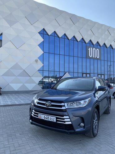 автомобиль не дорого: Toyota Highlander: 2018 г., 3.5 л, Типтроник, Бензин, Жол тандабас