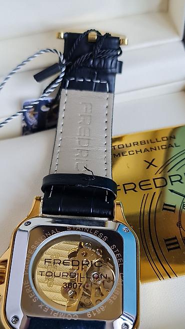 Ručni satovi: Muški mehanički ručni sat Frederic Tourbillon 3607 - Kućište — 12