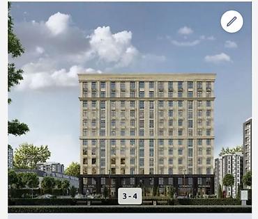 квартиры в: 1 комната, 43 м², 2 этаж, Готовая ПСО (под самоотделку) — 1