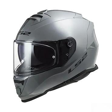 Oprema za bicikliste: LS2 Storm integralna moto kaciga – siva, aerodinamičnog dizajna - — 3