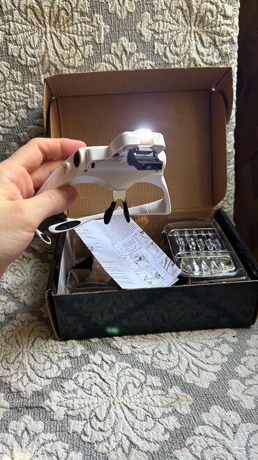 Eynəklər: Başlıq: LED işıqlı başa taxılan böyüdücü eynək dəsti, dəyişdirilə — 8