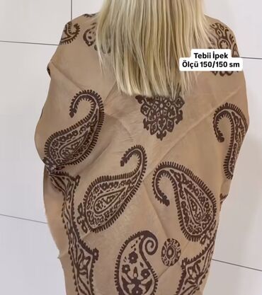 Hicab: Endirimli qiymət yüksək keyfiyyətli topdan qiymət Kəlağayılar. - Tebii — 20