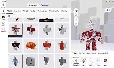 kalem: Roblox hesabı – çoxlu ödənişli aksessuar və geyimlərlə dolu kolleksiya — 7
