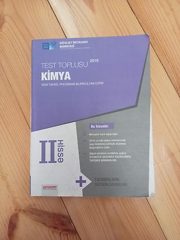 Книги и журналы: Məhsul: “Test Toplusu – Kimya (Yeni Təhsil Proqramı üzrə), II hissə — 1