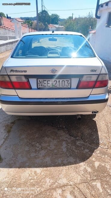 Οχήματα: Nissan Primera: 1.6 l. | 1997 έ. Λιμουζίνα