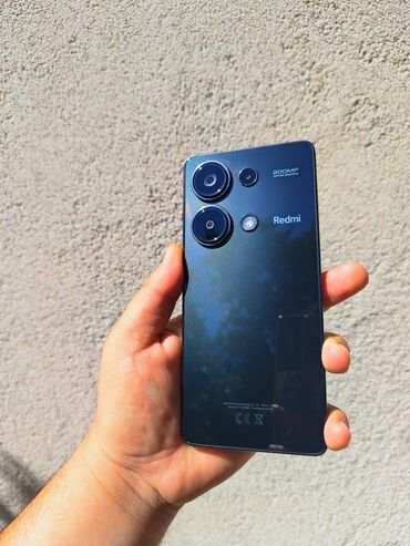Xiaomi: Xiaomi Redmi Note 13 Pro, 256 GB, rəng - Qara, 
 Sensor, Barmaq izi, İki sim kartlı
