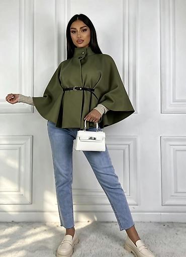 Pončo: Ženska elegantna pelerina/kaput pončo sa kaišem
S M L XL — 12
