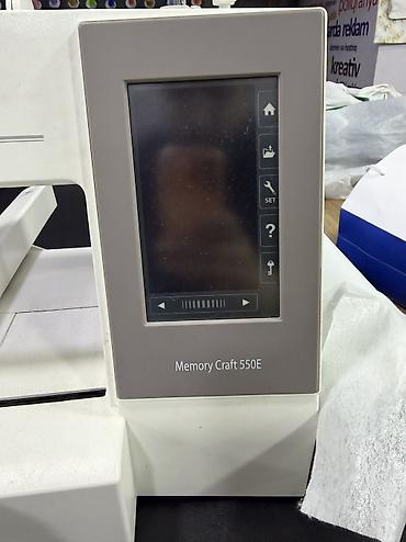 janome: Satılır — Janome Memory Craft 550E Nakış Maşını Peşəkar nakış və — 3
