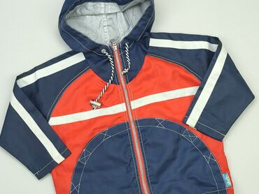 kurtka skórzana kamizelka futrzana: Transitional jacket, 2-3 years, 92-98 cm, condition - Good
