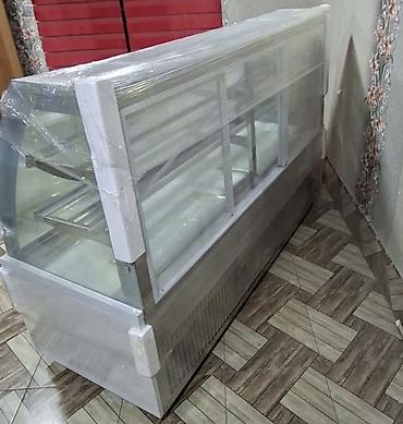 ucuz soyuducular: Köhnə tip deyil, şüşə vitrinli “cake chiller” – vitrində desert, tort — 3